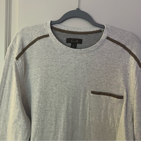 Tasso Elba mens long sleeve Crewneck pullover sweatshirt | size Extra Large - Picture 7 of 9